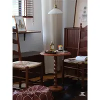 在飛比找ETMall東森購物網優惠-陶野商店 | 中古vintage復古實木邊幾咖啡桌法式小圓桌