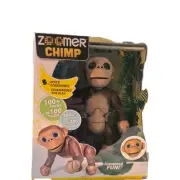 Zoom Interactive Pets Zoomer Chimp Monkey Robot Voice Command Moves Original Box