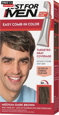 Just for Men Autostop Men'S Hair Color, Medium Dark Brown