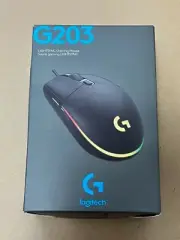 NEW LOGITECH G203 LIGHTSYNC GAMING MOUSE 910-005790 COLOR: BLACK FAST FREE SHIP