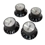 4 Knobs Tone + Volume Style Gibson Sg Plexi Black Metric Without Grave