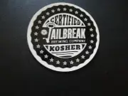 JAILBREAK BREWING Poor Righteous Kosher STICKER decal craft beer brewery