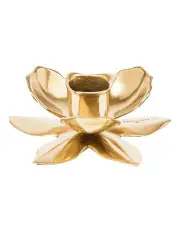 [Trudon] Flower Candlestick in Gold