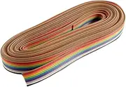 HOMSFOU 10pin Rehearsal Line 2 Rolls 5m Pitch Ribbon Cable for Computer Repair
