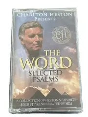 The Word Selected Psalms Presented by Charlton Heston Cassette Tape New