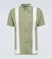 [Frescobol Carioca] Frescobol Carioca Barretos cotton shirt UK 15,5 green