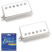 Seymour Duncan SH-PG1 Nickel Pearly Gates Pickup Set Elixir Custom Light Strings