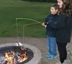 Fire Buggz Fishing Pole Campfire Roatser Sticks Hot Dog Marshmallow Camping 4x4