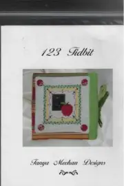 Tanya Meehan Designs-1 2 3 Tidbit(strawberry)-cross stitch pattern-New