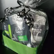 Men ♤ GIFT BASKET Box Set/All Occasion Men Care Dove Fresh Manicure