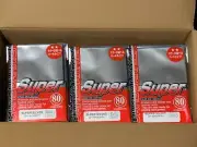 KMC Card Barrier Super Silver Sleeves Case 30 packs of 80 2400 Sleeves