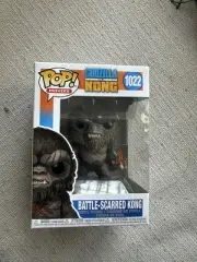 Funko pop Animation. Battle-Scarred Kong #1022 with protector!