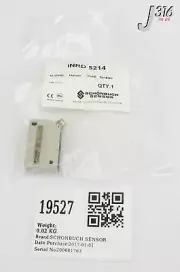 19527 SCHONBUCH SENSOR INDUCTIVE PROXIMITY SENSOR (NEW) INRD 5214