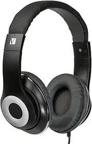 VERBATIM Headphone,Black,Stereo Headphone Classic - Black