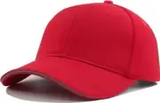 M,L,XL,XXL Men's Premium Plain Structured Crown Baseball Hats Adjustable