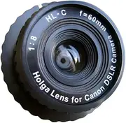 Anton & Holga Lens 60 mm f/8, Manual Focus Lens for Nikon DSLR Camera