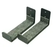 2x Surfboard Display Rack Wall-mounted Surfboard Hanger Snowboard Bracket Stand
