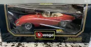 Bburago #3016 1961 Jaguar E Cabriolet 1/18 Scale Diecast