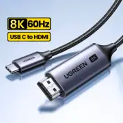 USB C To 4K 8K HDMI-compatible Cable 8K/60Hz 4K/120Hz for MacBook Samsung Galaxy