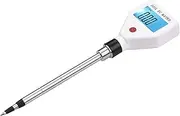 ACAGALA Soil EC Meter Digital Soil Tester with Backlight Screen Portable Soil Salinity Tester for Greenhouse Garden Farm Orchard