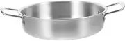 HOLIDYOYO Cookware Korean Soup Pot Lid Large Noodle Pot Stainless Steel for Kitchen Outdoor Travel