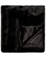 Montague & Capulet Mink Faux Fur Throw