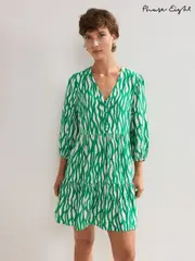 Phase Eight Green Penele Mini Dress (W50909) | $205