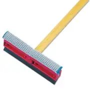 Boardwalk 824 General-duty Squeegee, 8" Sponge/rubber Blade, Black/white, 21"