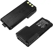 2-Pack Replacement Battery for Baofeng UV-5R UV-5R Plus UV-5R+ UV-5A UV-5B UV-5C UV-5E UV-5RA UV-5RAX+ UV-5RE UV-5RHP UV-5RL 7.4V/2600mAh