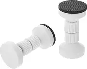 DECORNIJIA 2pcs Headboard Stoppers for Wall: Adjustable Bed Noise Stopper - Bed Frame Post Anti-Shake Tool - Headboard Stabilizer Threaded Fixer 77-90mm