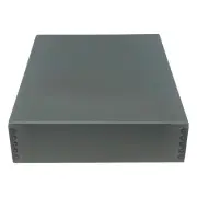 Archival Storage Box Acid-Free Drop Front Museum Box Gray 11.75x15.25x3