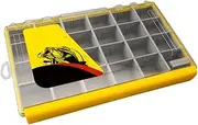 Saltwater Tackle Box - Sealing Storage for Angling Lures | Portable Fishing Tackle Box for Lure and Angling Gear Accessories