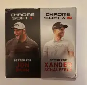 Callaway Chrome Soft X/X LS Golf Balls Jon Rahm Xander Schauffele (4 balls)