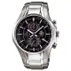 【CASIO】EDIFICE 雅緻科技三眼時尚運動錶-黑(EFR-522D-1AVDF)