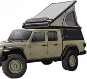ALCYBD for Pickup Truck Bed Caps Camper Shell 4X4 Steel Lightweight Prevent Dust and Water Hard Top Tonneau Toppers Bed Cover Compatible for Jeep Gladiator