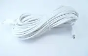 [UL Listed] OMNIHIL Wall Charger+White 30FT MICRO-USB Cable for Reolink Argus 2