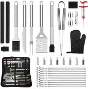 Griddle Accessories Kit, 35 Piece Grill Set, Professional Grilling BBQ Tools Set