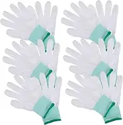 BESPORTBLE Protective Cover Gloves 10 Pairs for Labor Protection Gardening Auto Repair Comfortable Design