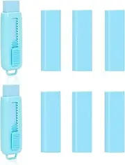Baile 8 Pack Retractable Erasers Clean Precise Refillable Low Friction Silent Dust-Free Perfect for School Office Everyday Use