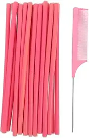 BIUDECO 1 Set Flexible Roller for Women No Heat Curling Rods Versatile Curling Tools for Home Salon Effortless Styling Healthy Hair Care