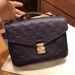 LV POCHETTE METIS M41487 全黑色 M40780郵差包 EMPREINTE皮革