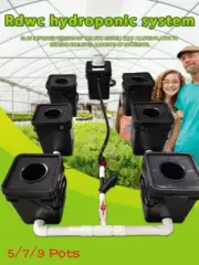 RDWC HYDROPONIC GROWING SYSTEM 5/7/9 POT AUTOMATED HYDROPONIC GROWING SYSTEM KIT