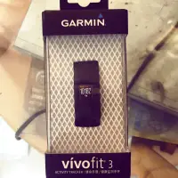 在飛比找蝦皮購物優惠-全新 GARMIN VIvofit 3手環