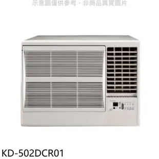 Kolin 歌林 歌林【KD-502DCR01】變頻右吹窗型冷氣