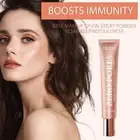 Primer Make Up Base Brightens Even Skin Tone Illuminates Pores { Invisible R8L3
