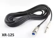 25ft XLR Female to 1/4inch Mono TS Male Audio Cable, CablesOnline XR-125