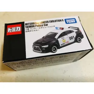 TAKARA TOMY tomica 台灣警車 三菱 LANCER TAIWAN 多美小汽車 台灣限定版 限量