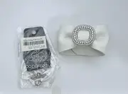 Paparazzi Jewelry Lot of 2 White Bracelets