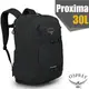 【OSPREY】Proxima 30L 超輕多功能城市休閒筆電背包/可容16吋筆電.帶哨可調腰帶/適登山健行.旅遊通勤.自助旅行_黑 R