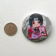 Itachi Uchiha Naruto Shippuden Chibi Scrolls Can Badge Pin
